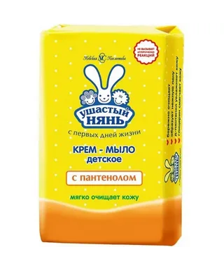 Ушастый нянь Крем-мыло с пантенолом, 90г 10337