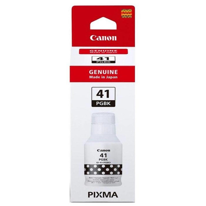 Чернила CANON (GI-41PGBK) для G1400/G2400/G3400, черные, 6000 стр., ОРИГИНАЛЬНЫЕ 364537
