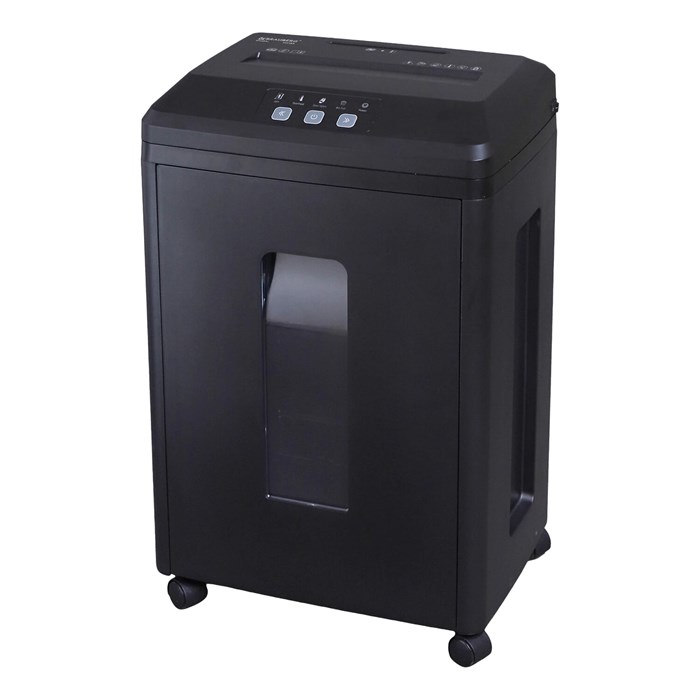 Уничтожитель (шредер) BRAUBERG PROFESSIONAL PS-623n, CD, "HeavyDuty", 7 уровень секретности, 1х2 мм, 6 листов, корзина 23 литра, 532592 532592