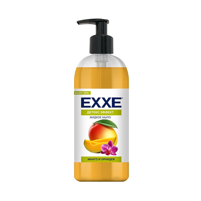 Мыло жидкое 500 мл EXXE BODY SPA ДЕТОКС ЭФФЕКТ "Манго и Орхидея" 703132