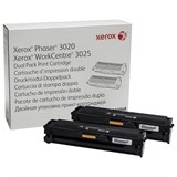 Картридж лазерный XEROX (106R03048) Phaser 3020/WC3025, оригинальный, ресурс 1500 стр., комплект 2 шт. 361728