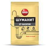 Средство для прочистки канализационных труб 70 г BAGI ШУМАНИТ, для всех типов труб, H-208900-0 606387