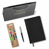 {{productViewItem.photos[photoViewList.activeNavIndex].Alt || productViewItem.photos[photoViewList.activeNavIndex].Description || 'Ручка шариковая PARKER &quot;Jotter Plastic CT&quot;, корпус черный, ежедневник А5 черный, золотой срез, пакет, 880894'}}