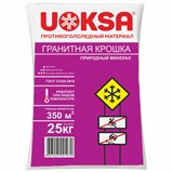 Реагент противогололёдный 25 кг UOKSA "Гранитная крошка", фракция 2-5 мм 607418