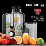 {{productViewItem.photos[photoViewList.activeNavIndex].Alt || productViewItem.photos[photoViewList.activeNavIndex].Description || 'Соковыжималка POLARIS PEA 0829 Fruit Fusion, 800 Вт, стакан 0,35 л, емкость жмыха 1 л, пластик, сталь/черный, 15935'}}