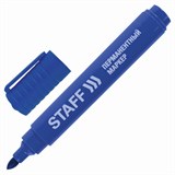 Маркер перманентный STAFF Basic PM-733, СИНИЙ, круглый наконечник 2,5 мм, 150732 150732