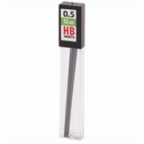 Грифели запасные 0,5 мм, HB, STAFF EVERYDAY MPL-876, КОМПЛЕКТ 12 шт., 180876 180876