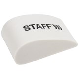 Ластик STAFF College PE-070, 38х22х16 мм, в форме капли, цвет белый, 228070 228070