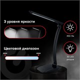 Настольная лампа-светильник SONNEN PH-307, на подставке, светодиодная, 9 Вт, пластик, черный, 236684 236684 Настольная лампа-светильник SONNEN PH-307, на подставке, светодиодная, 9 Вт, пластик, черный, 236684 236684