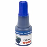 Краска штемпельная TRODAT IDEAL 7014 синяя 24 мл, на водно-глицериновой основе, 206916 238942