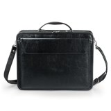 Портфель "Паритет", 38х29х6 см, искусственная кожа, 3 отделения, на молнии, черный 240268