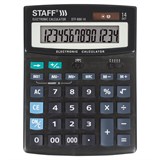 Калькулятор настольный STAFF STF-888-14 (200х150 мм), 14 разрядов, двойное питание, 250182 250182