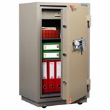Сейф огнестойкий VALBERG "FRS-99T EL", 991х565х451 мм, 145 кг, электронный замок + ключ, трейзер, крепление к полу 290386