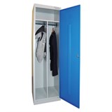 Шкаф металлический для одежды "ШРЭК-21-530", 2 отделения, 1850х530х500 мм, разборный 290657