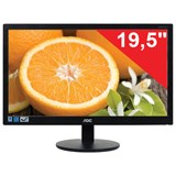 Монитор AOC E2070SWN (/01), 19,5" (50 см), 1600x900, 16:9, TN+film, 5 мс, 200 cd, VGA, черный 354073