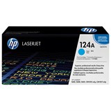 Картридж лазерный HP (Q6001A) ColorLaserJet CM1015/2600 и др, №124A, голубой, оригинальный, ресурс 2000 страниц 360586