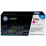 Картридж лазерный HP (Q6003A) ColorLaserJet CM1015/2600 и др, №124A, пурпурный, оригинальный, 2000 страниц 360588