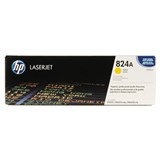 Картридж лазерный HP (CB382A) ColorLaserJet CP6015 и другие, №824A, желтый, оригинальный, ресурс 21000 страниц 360618