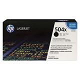 Картридж лазерный HP (CE250X) ColorLaserJet CP3525/CM3530, №504X, черный, оригинальный, ресурс 10500 страниц 360630