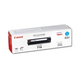 Картридж лазерный CANON (716С) LBP-5050, голубой, ресурс 1500 страниц, оригинальный, 1979B002 360730