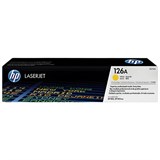 Картридж лазерный HP (CE312A) CLJ CP1025/CP1025NW, №126A, желтый, оригинальный, ресурс 1000 страниц 360879