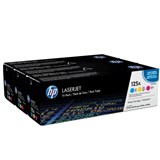 Картридж лазерный HP (CF373AM) ColorLJ CM1312/CP1215/CP1515, №125A, оригинальный, КОМПЛЕКТ 3 цвета по 1400 страниц 361440