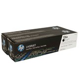Картридж лазерный HP (CE310AD) CLJ CP1025/CP1025NW, №126A, КОМПЛЕКТ 2 шт., черный, оригинальный, ресурс 2х1200 страниц 361443