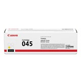 Картридж лазерный CANON (045Y) MF635/633/631/LBP 611/613, желтый, ресурс 1300 стр., оригинальный, 1239C002 362921