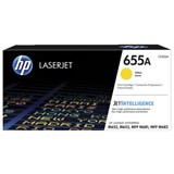 Картридж лазерный HP (CF452A) Color LJ M652dn/M653dn/M681dh, №655A, желтый, оригинальный, ресурс 10500 страниц 363170