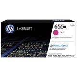 Картридж лазерный HP (CF453A) Color LJ M652dn/M653dn/M681dh, №655A, пурпурный, ресурс 10500 стр, оригинальный 363171