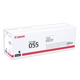 Картридж лазерный CANON (055BK) для LBP663/664/MF742/744/746, черный, оригинальный, ресурс 2300 страниц, 3016C002 363330