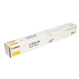 Тонер CANON (C-EXV54Y) C3025i, желтый, оригинальный, ресурс 8500 страниц, 1397C002 363759
