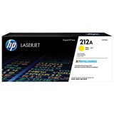 Картридж лазерный HP (W2122A) Color LaserJet M554/M555, №212A, желтый, оригинальный, ресурс 4500 страниц 363854