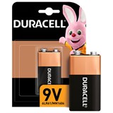 Батарейка DURACELL Basic ОРИГИНАЛ, 6LR61 (КРОНА), алкалиновая, 1 шт., 9 В, блистер 450427