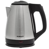 Чайник SCARLETT SC-EK21S25, 1,5 л, 1350 Вт, закрытый нагревательный элемент, сталь 452033