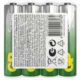 Батарейки КОМПЛЕКТ 4 шт., GP Super, AAA (LR03, 24А), алкалиновые, мизинчиковые, в пленке, 24ARS-2SB4 454089