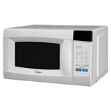 Микроволновая печь MIDEA EM720CKE объем 20 л, мощность 700 Вт, сенсорное управление, дисплей, белая 454275