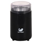 Кофемолка KITFORT КТ-1314, мощность 150 Вт, вместимость 60 г, пластик, черный 454864