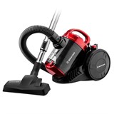 Пылесос BRAYER BR4202 с контейнером циклон, 2200 Вт, мощность всасывания 420 Вт, черный/бордовый 456120