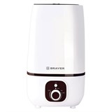 Увлажнитель воздуха BRAYER BR4700WH, объем бака 4 л, 25 Вт, арома-контейнер, белый 456127