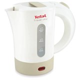 Чайник TEFAL KO120130, 0,5 л, 650 Вт, закрытый нагревательный элемент, пластик, бело-бежевый, 7211001544 456509
