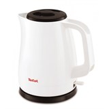 Чайник TEFAL KO150130, 1,5 л, 2400 Вт, закрытый нагревательный элемент, пластик, белый, 7211002180 456511