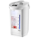 Термопот на 5,5 литров, 2 режима подачи воды BRAYER BR1091WH, 1450 Вт, 5 температурных режимов, белый 456596