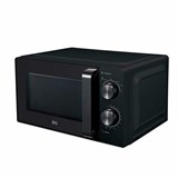 Микроволновая печь BQ (БИ-КЬЮ) MWO 20004SM/W, объем 20 л, мощность 700 Вт, механическое управление, черная, 86201765 457500