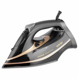 Утюг CENTEK CT-2346, 3200 Вт, керамическое покрытие, антикапля, антинакипь, черный/золотой, CT-2346 GOLD 457615