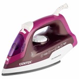 Утюг CENTEK CT-2348, 1800 Вт, антипригарное покрытие, антикапля, антинакипь, фиолетовый, CT-2348 VIOLET 457616