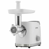Мясорубка GORENJE MG1802SJW, 1800 Вт, производительность 2,1 кг/мин, 7 насадок, реверс, белый 457652