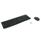 Набор беспроводной LOGITECH MK270, клавиатура, мышь 2 кнопки + 1 колесо-кнопка, черный, 920-004518 511449
