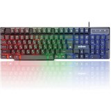 Клавиатура проводная игровая DEFENDER Mayhem GK-360DL, USB, 104 клавиши, с подсветкой, черная, 45360 513412