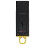 Флеш-диск 128 GB KINGSTON DataTraveler Exodia, разъем USB 3.2, черный/желтый, DTX/128GB 513639